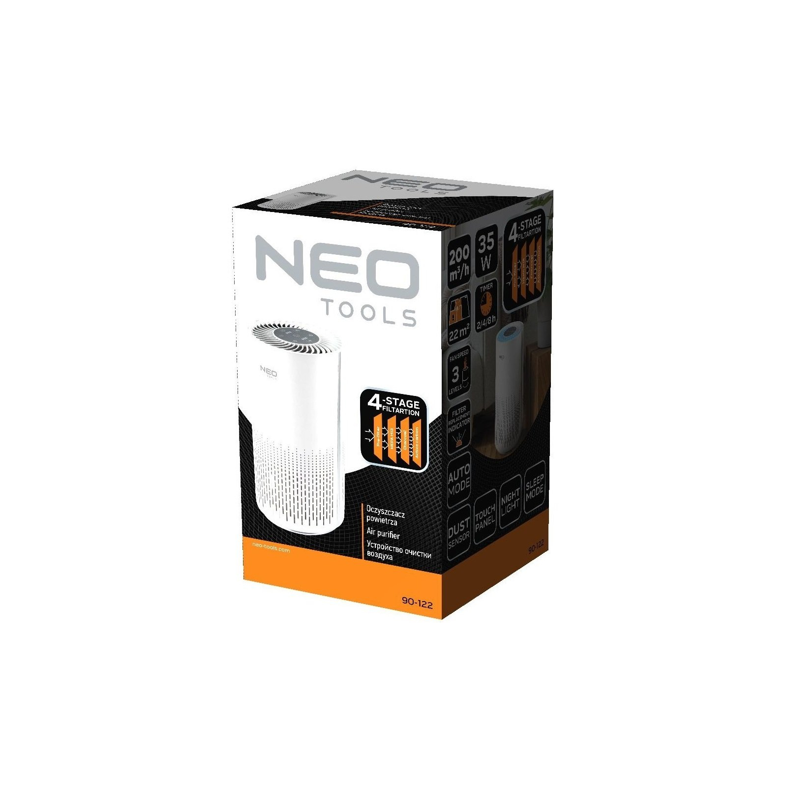 Очисник повітря Neo Tools 90-122 зображення 7