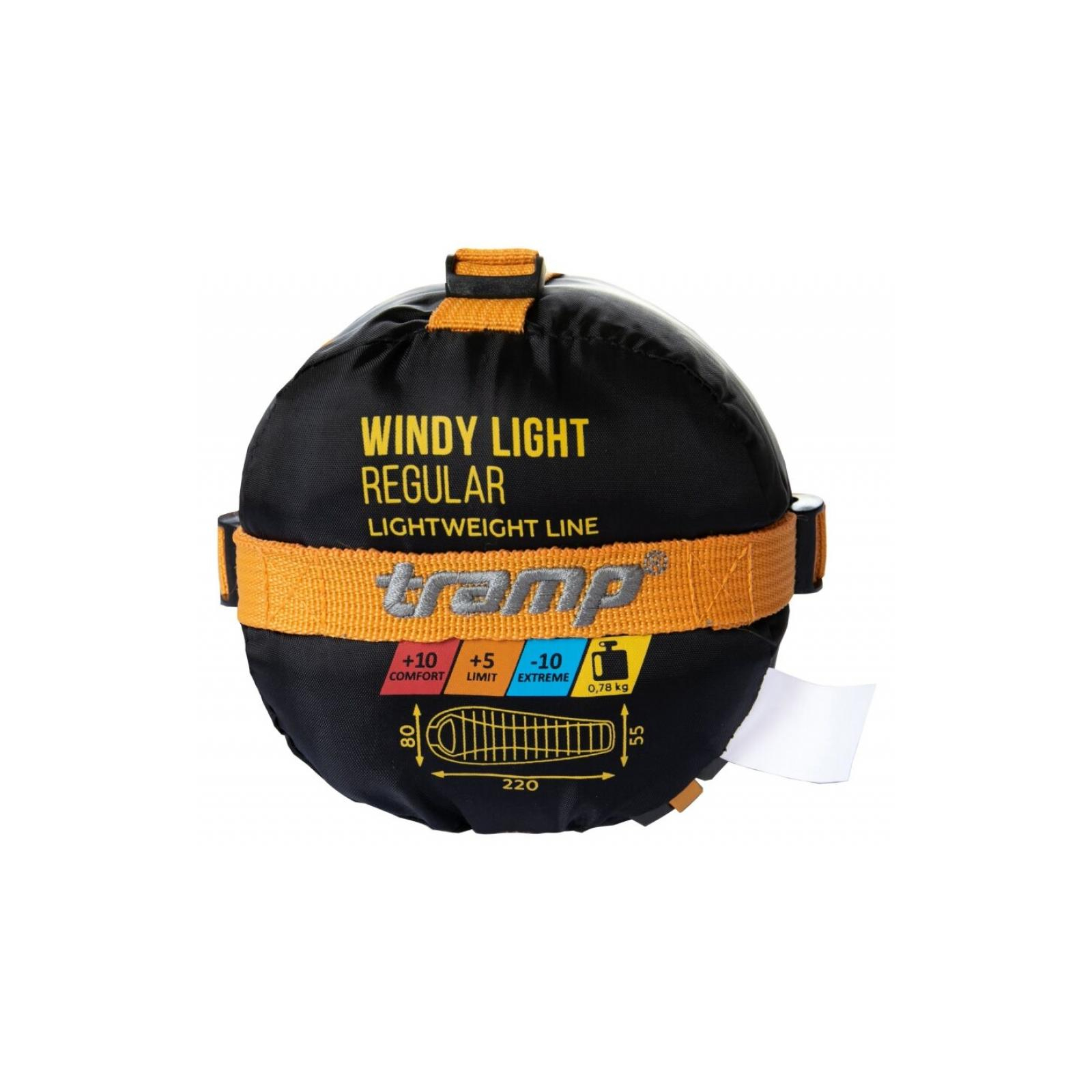 Спальный мешок Tramp Windy Light Orange/Grey Right (UTRS-055-R) изображение 10