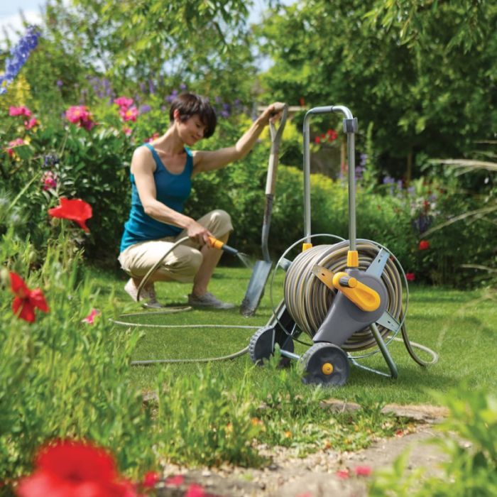 Візок для шлангу HoZelock до 60м + 2 конектори Plus 2437 (12052) зображення 4