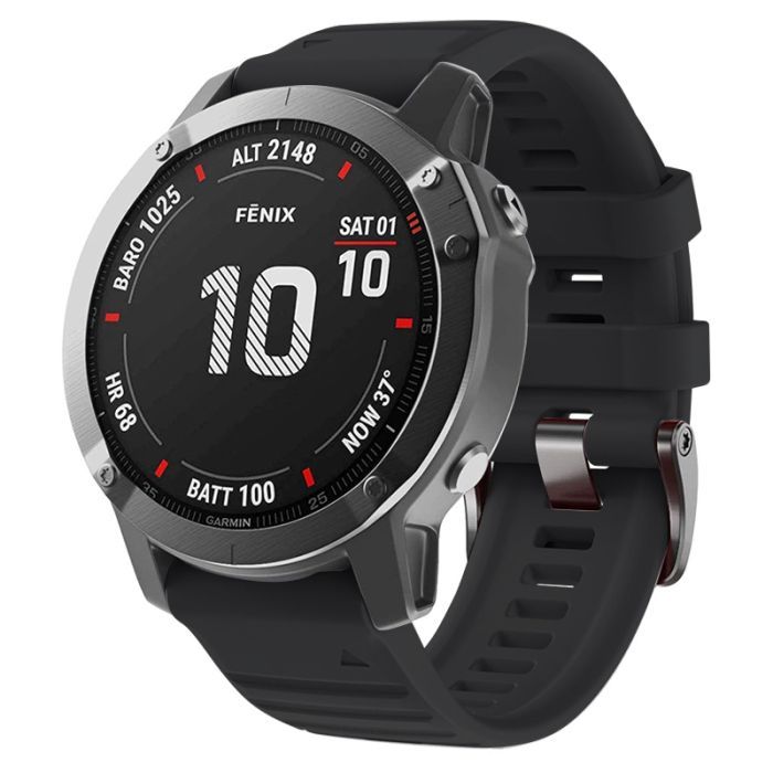 Ремешок для смарт-часов Armorstandart Silicone 22mm для Garmin Fenix 5/6 Black (ARM60796)