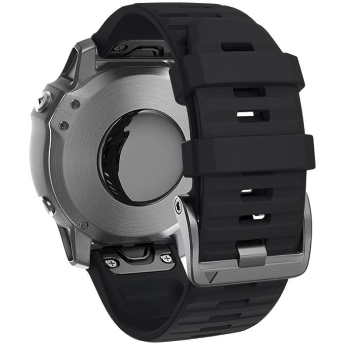 Ремешок для смарт-часов Armorstandart Silicone 22mm для Garmin Fenix 5/6 Black (ARM60796) изображение 2