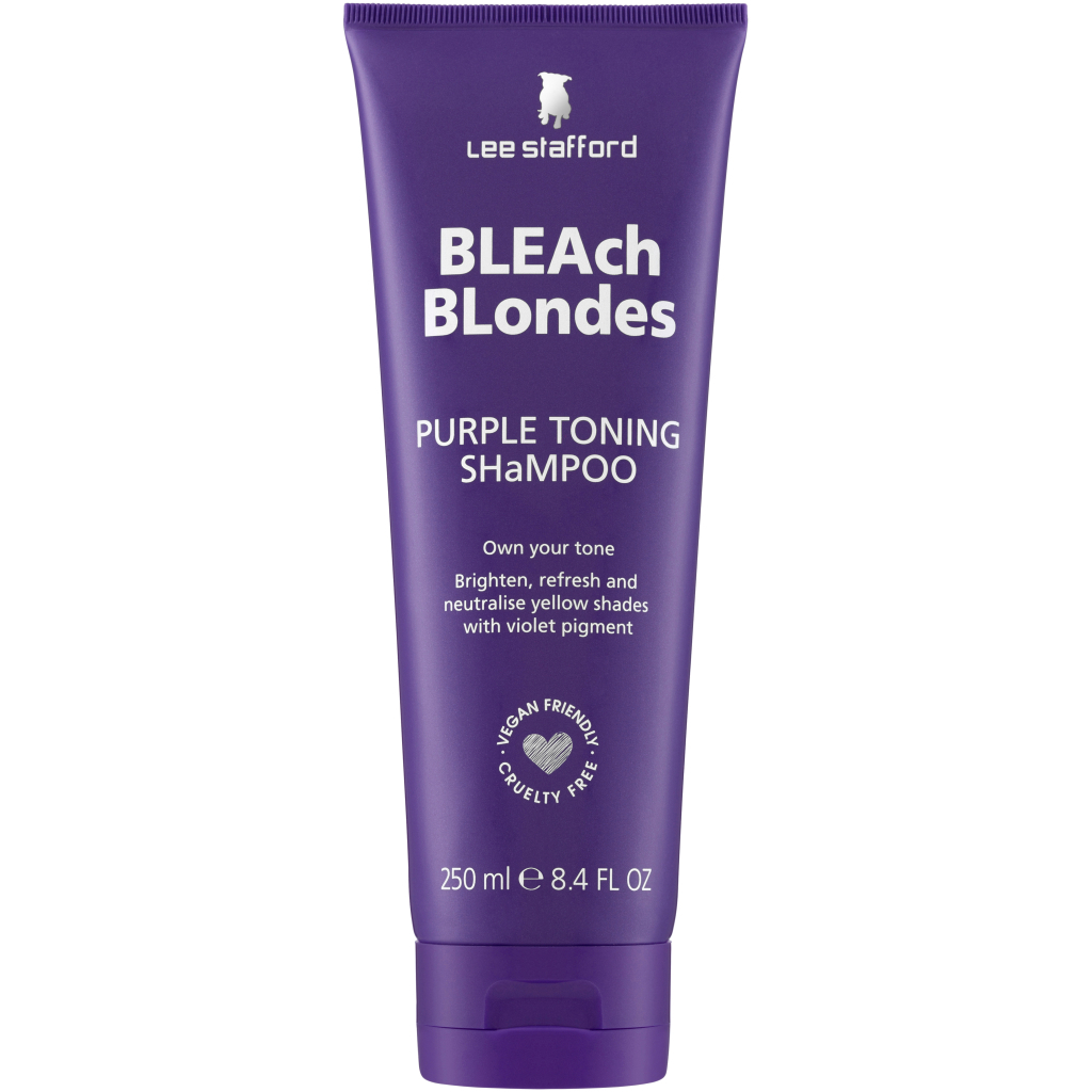 Шампунь Lee Stafford Bleach Blondes Purple Toning для освітленого волосся 250 мл (5060282705777)