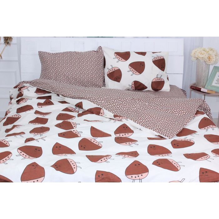 Постельное белье MirSon Бязь Premium 17-0465 Daisy Семейный 160x220 (2200003326239) изображение 2