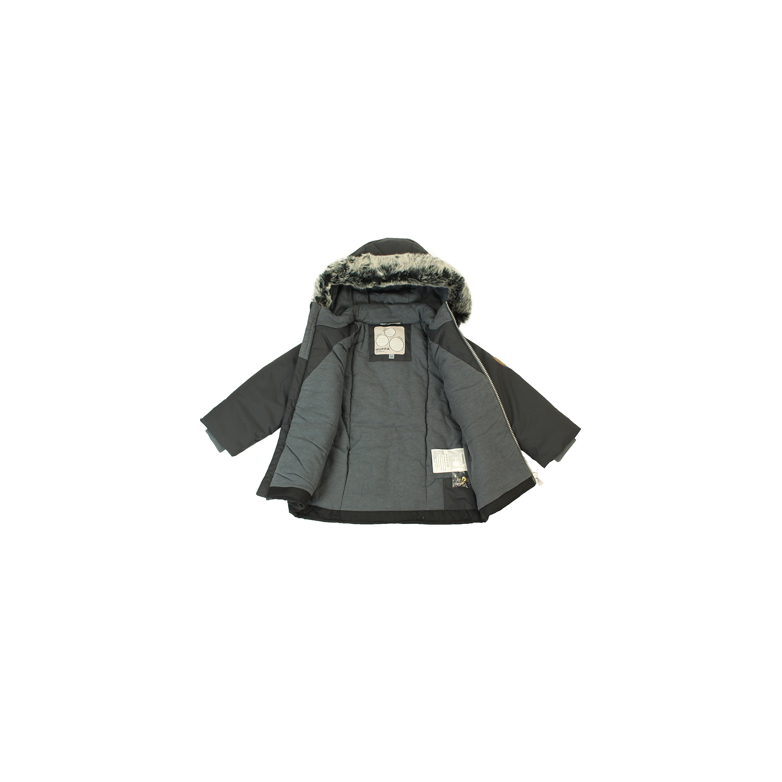 Комплект верхней одежды Huppa RUSSEL 45050030 тёмно-серый/чёрный 110 (4741468731735) изображение 4