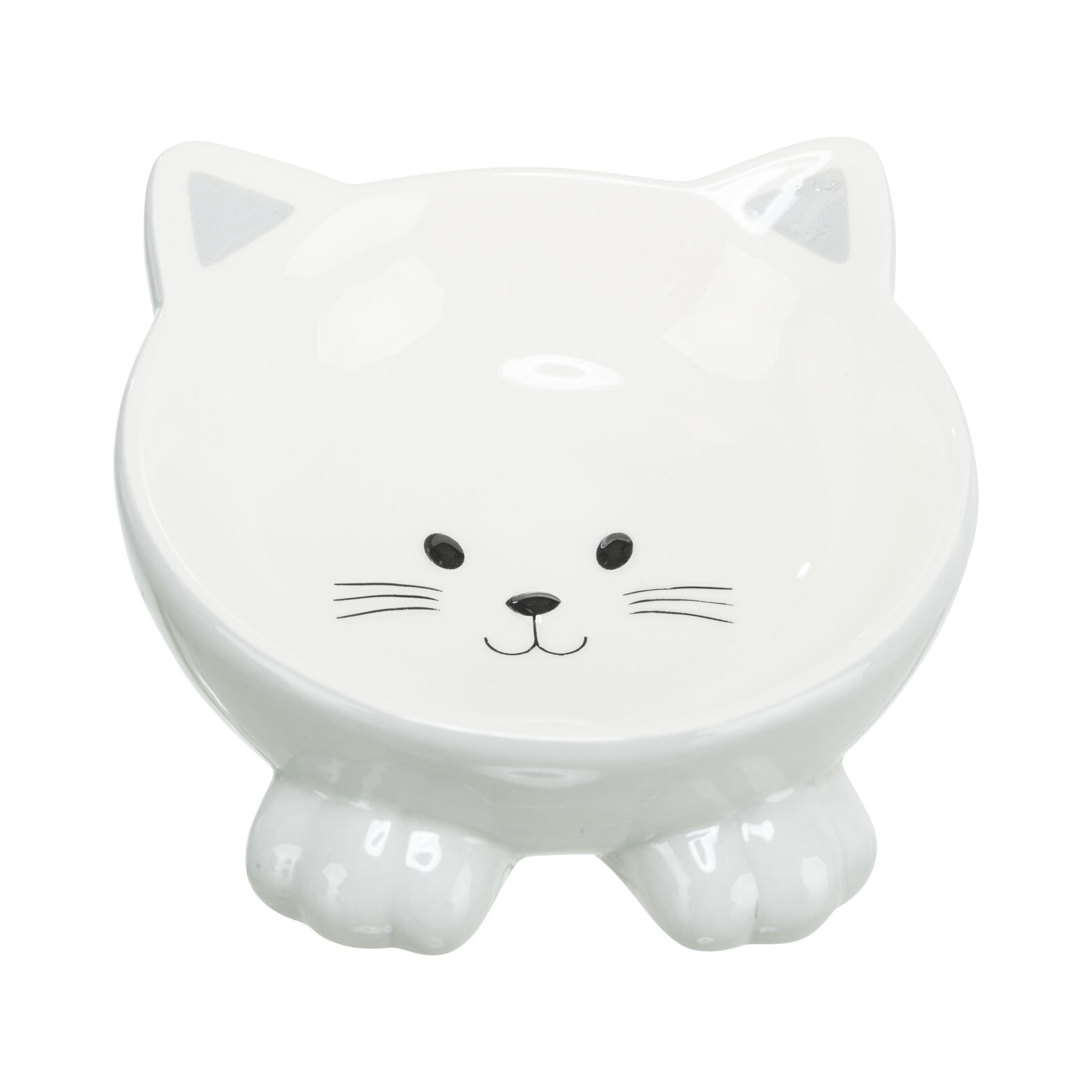 Посуда для кошек Trixie Миска керамическая в виде котика150 мл/14 см (цвета в ассортименте) (4011905248073) изображение 2