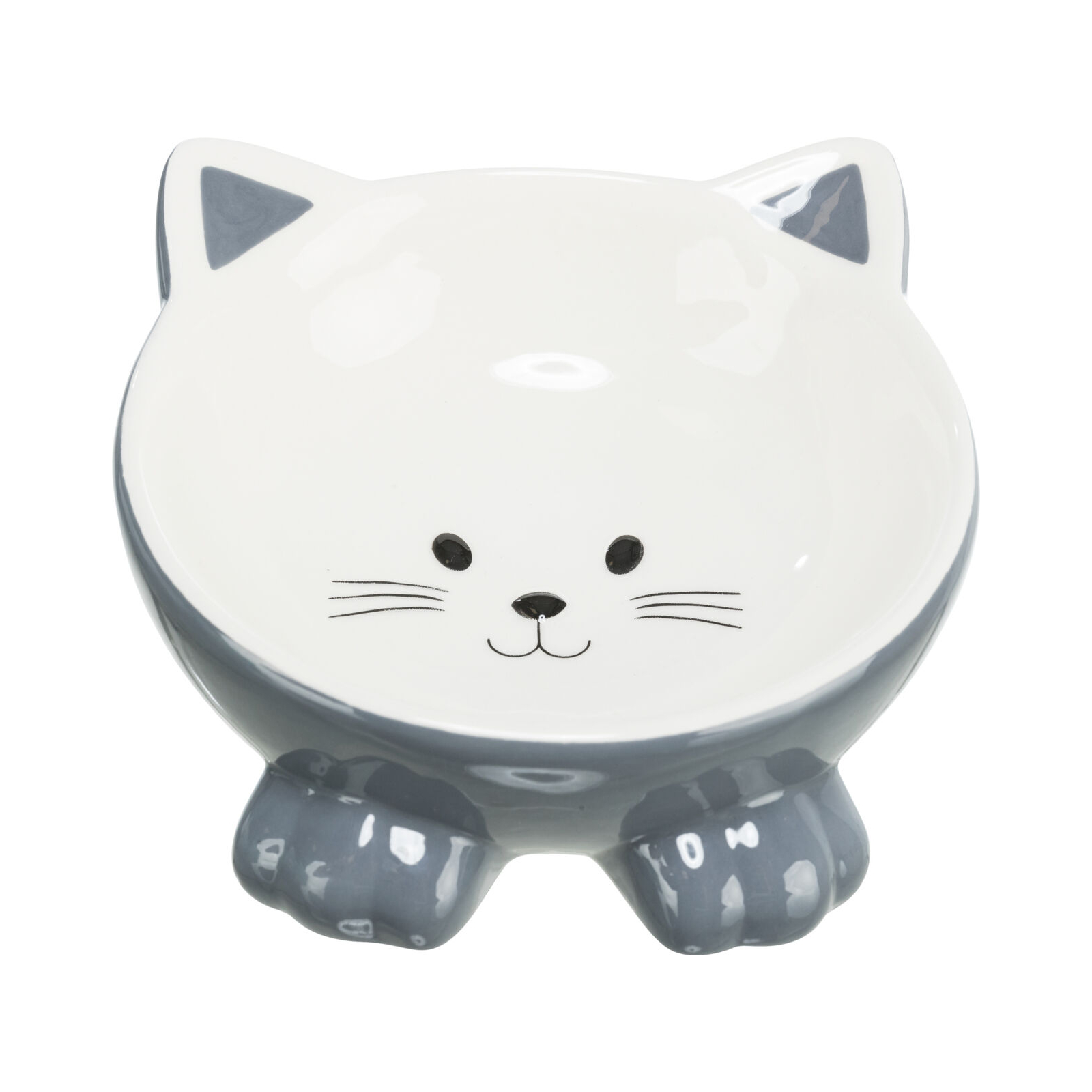 Посуда для кошек Trixie Миска керамическая в виде котика150 мл/14 см (цвета в ассортименте) (4011905248073) изображение 4