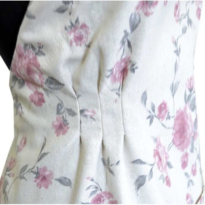 Фартук Прованс Bella Розовая клеточка/Розы с кружевом (4823093416970) изображение 3