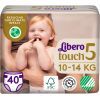 Подгузники Libero Touch Размер 5 (10-14 кг) 40 шт (7322541750231)
