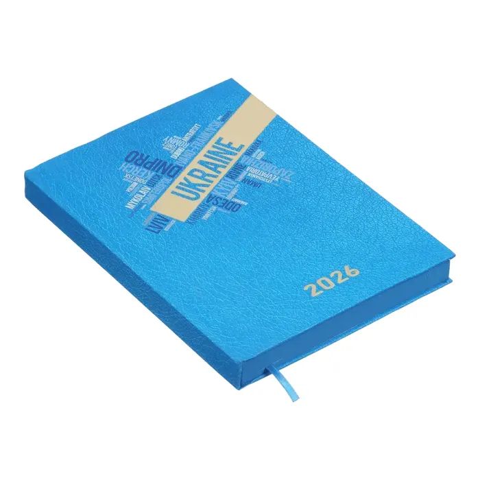 Тижневик Buromax датований 2026 POWER, A5, блакитний (BM.2157-14) зображення 3