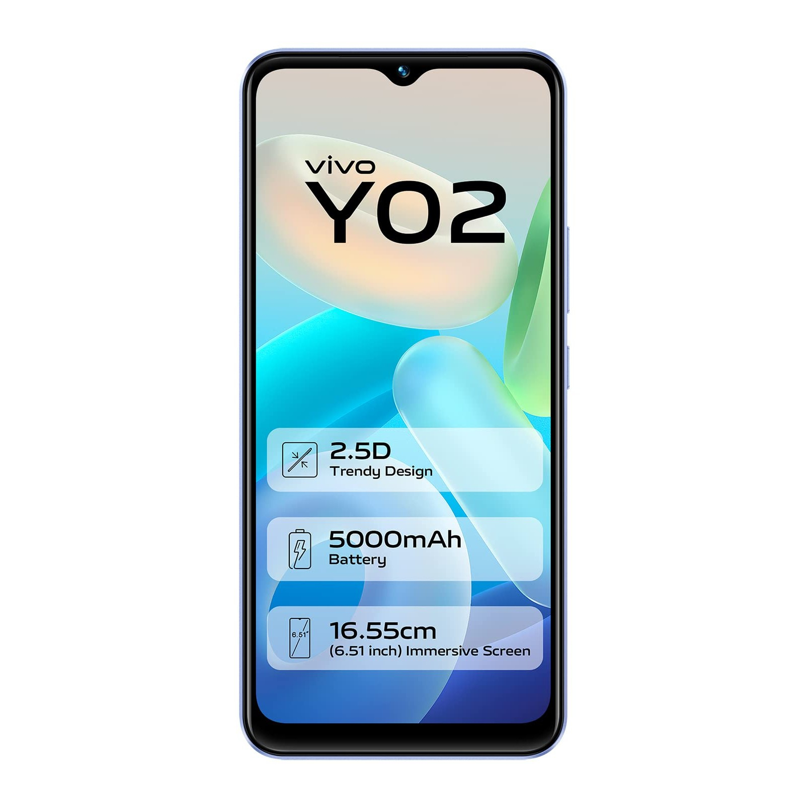 Мобильный телефон Vivo Y02 2/32GB Cosmic Grey изображение 2