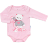 Набір дитячого одягу Miniworld з ведмедиком (14861-62G-pink) зображення 2