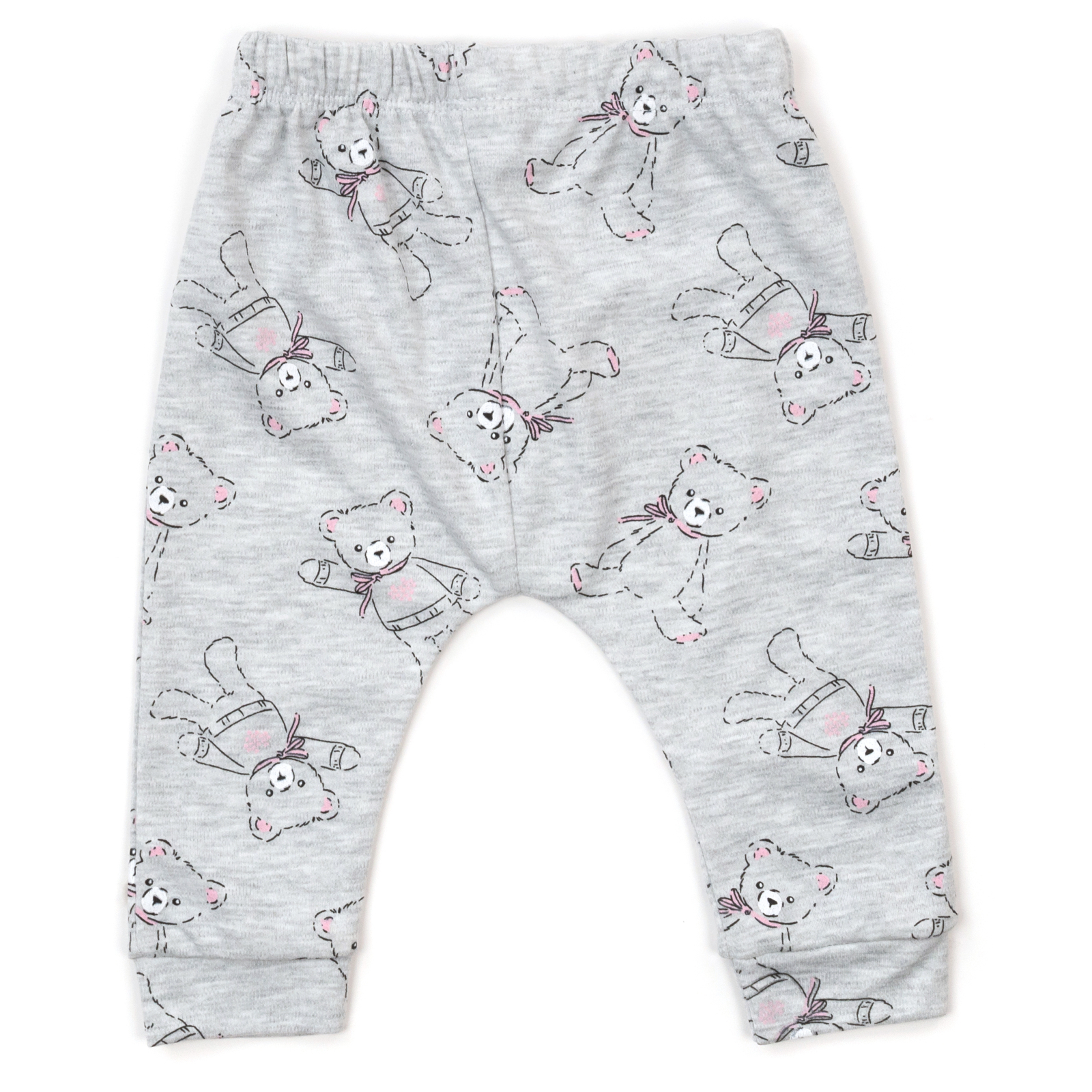 Набір дитячого одягу Miniworld з ведмедиком (14861-62G-pink) зображення 6