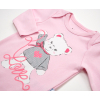 Набір дитячого одягу Miniworld з ведмедиком (14861-62G-pink) зображення 8