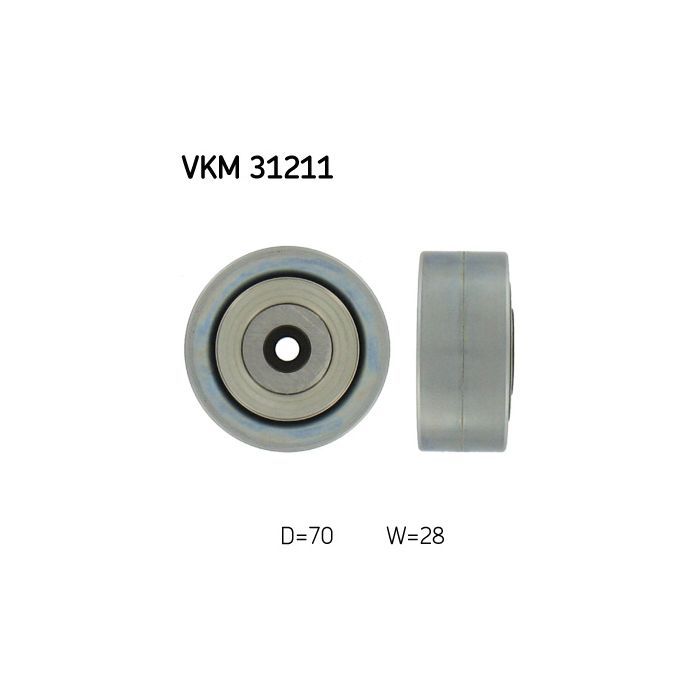 Ролик натягувача ременя SKF VKM 31211