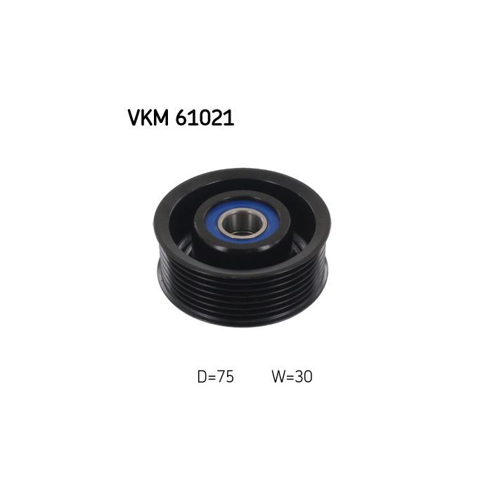 Ролик натягувача ременя SKF VKM 61021