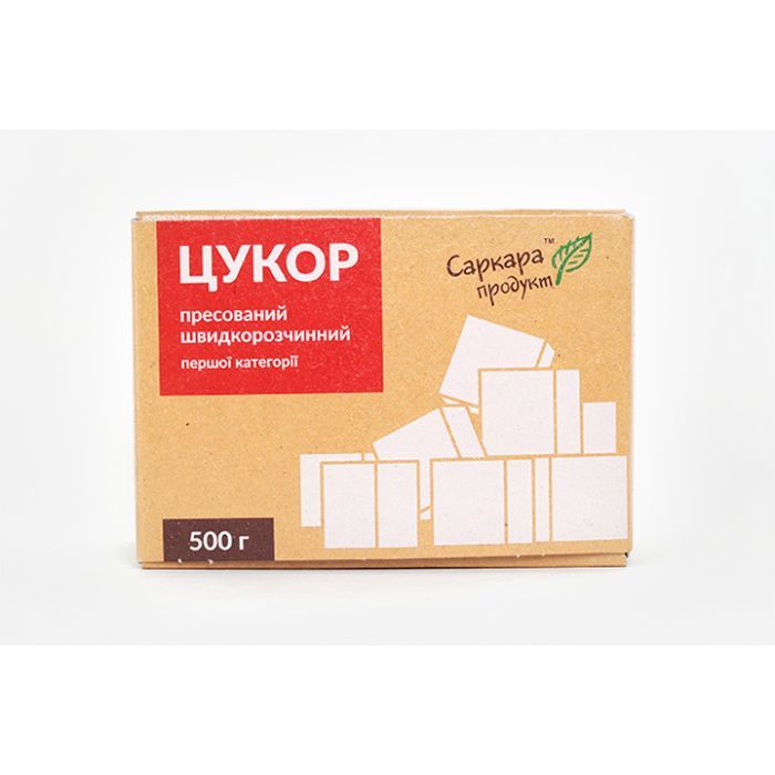 Сахар Саркара продукт прессованный 500 г (коробка) (15002)