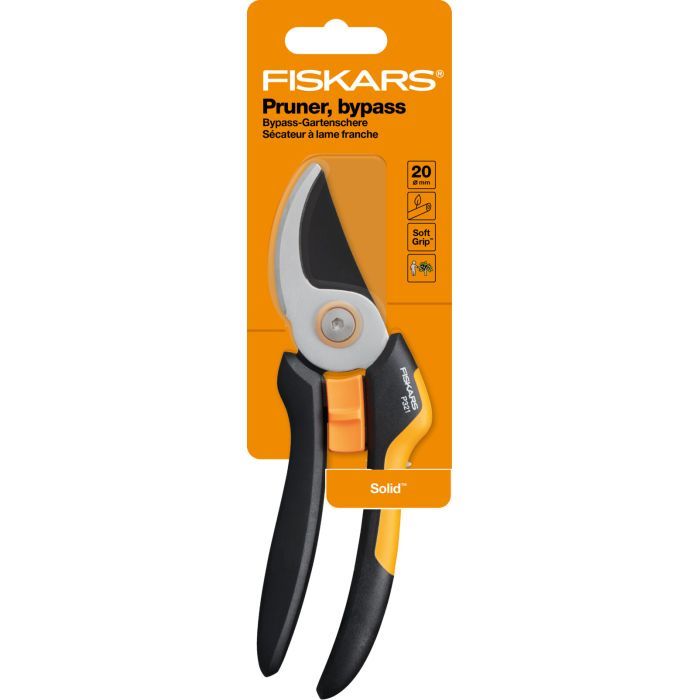 Секатор Fiskars Solid P 321, 26 см, 181гр (1057162) изображение 7