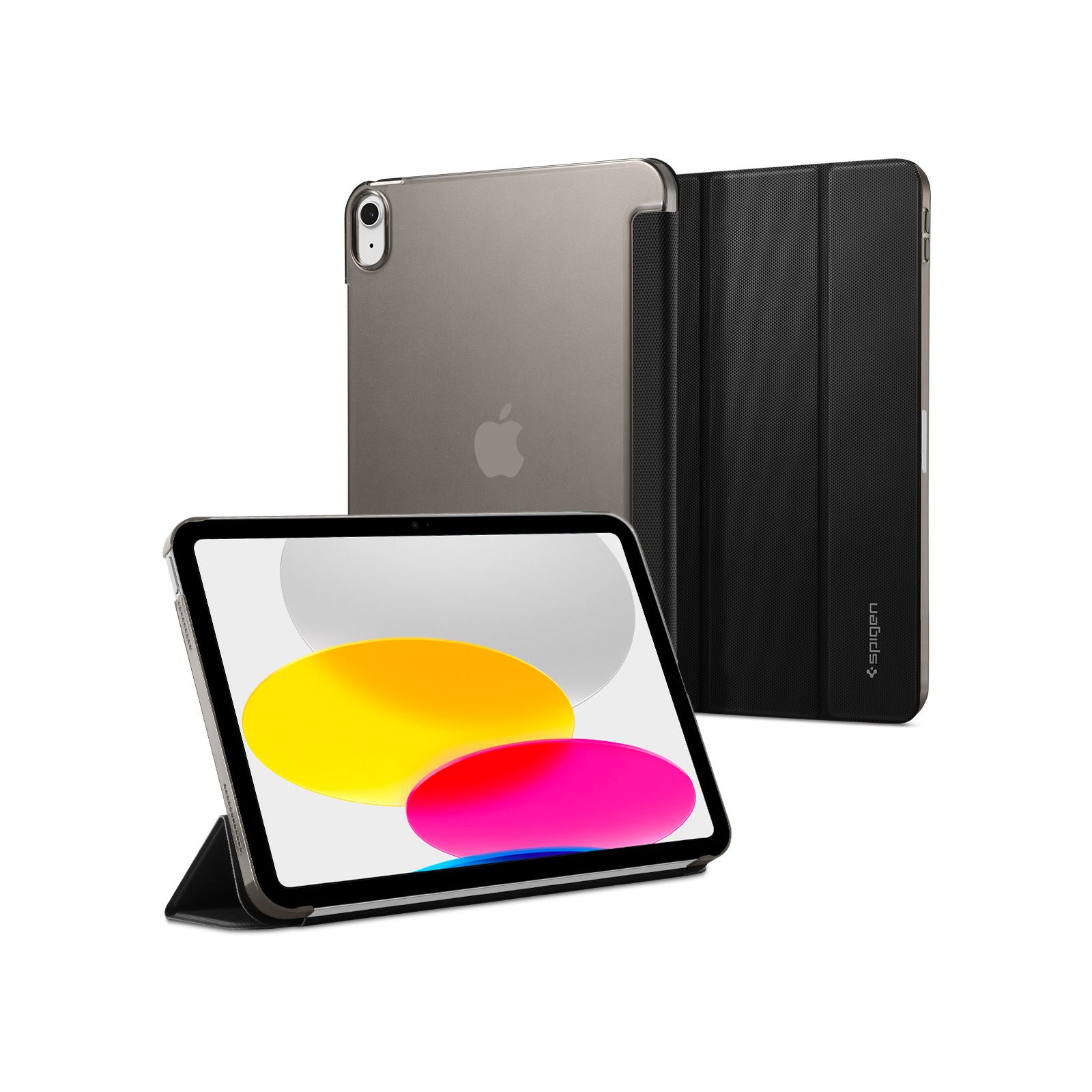 Чехол для планшета Spigen Apple iPad 10.9"(2022) Liquid Air Folio, Black (ACS05415) изображение 10
