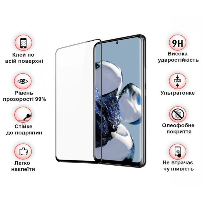 Стекло защитное BeCover Xiaomi 12T / 12T Pro Black (708558) изображение 4 Стекло защитное BeCover Xiaomi 12T / 12T Pro Black (708558) изображение 4