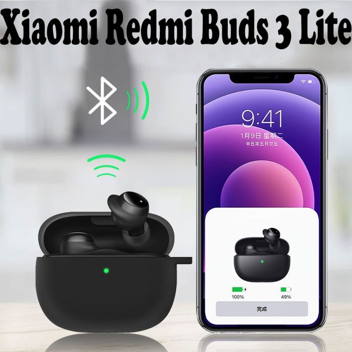 Чохол для навушників BeCover Silicon для Xiaomi Redmi Buds 3 Lite Deep Blue (707470) зображення 3