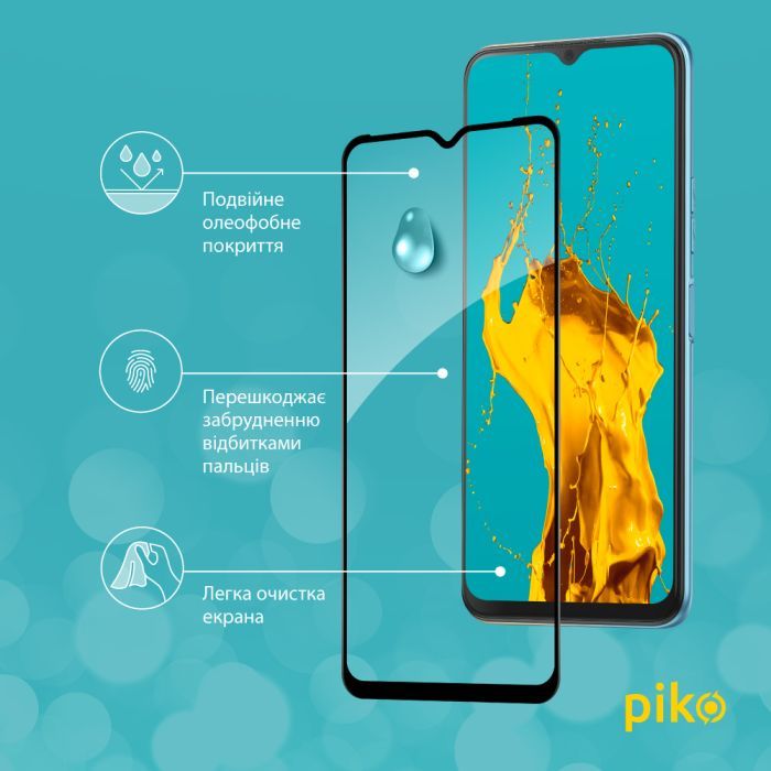 Скло захисне Piko Full Glue Tecno Spark Go 2022 (1283126542336) зображення 4