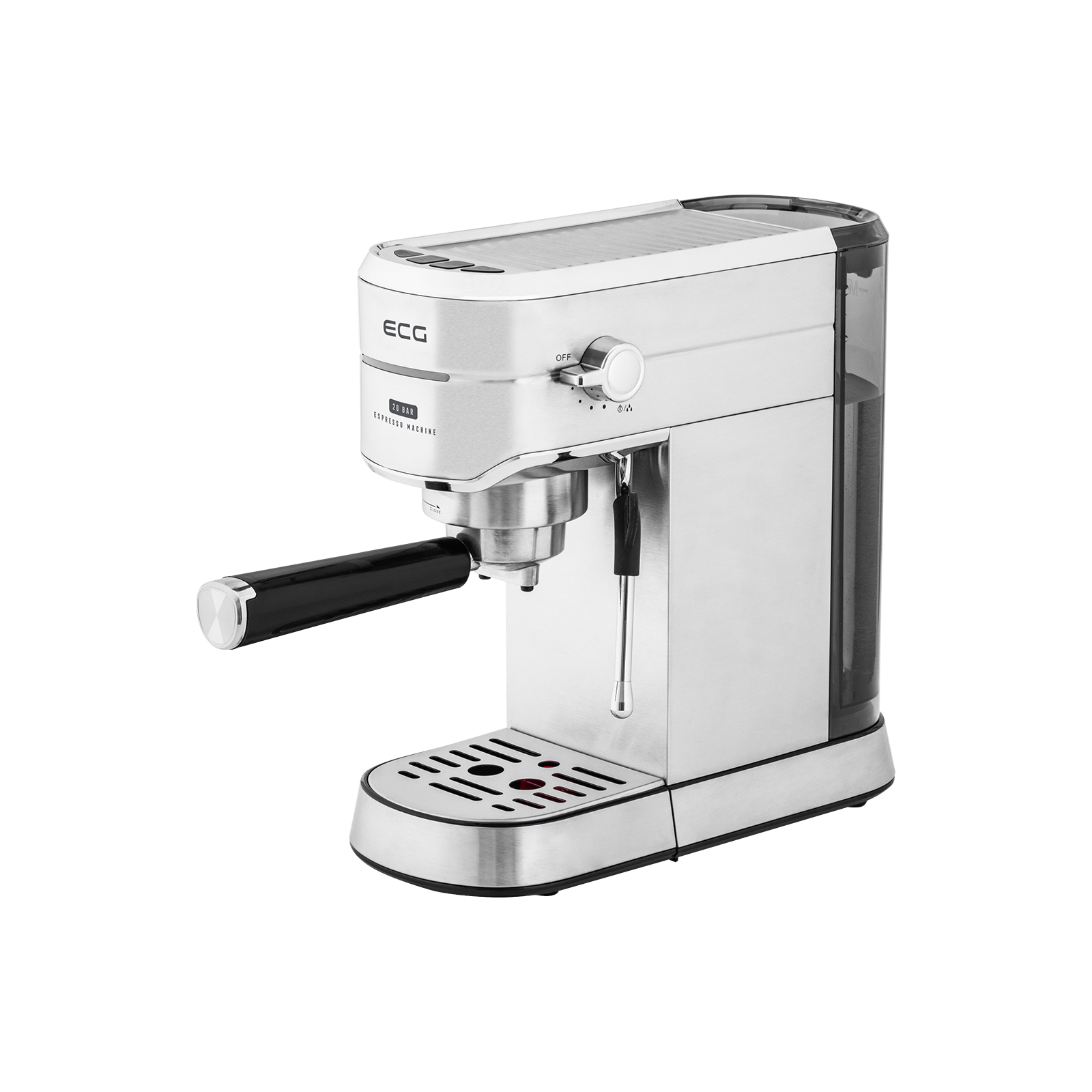 Рожковая кофеварка эспрессо ECG ESP 20501 Iron (ESP20501 Iron) изображение 2