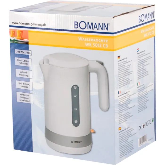 Электрочайник Bomann WK 5012 CB (WK5012CB) изображение 9