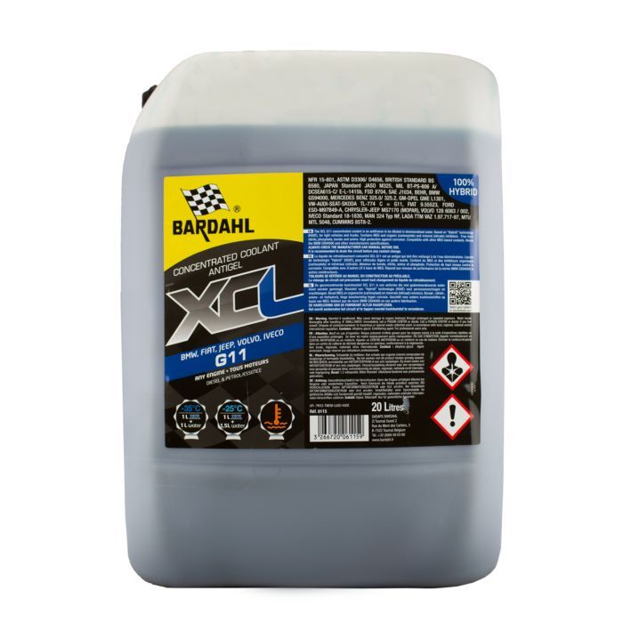 Антифриз BARDAHL LCR ANTIGEL CONCENTRE синій 5л (6113)