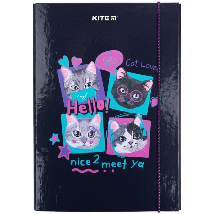 Папка для тетрадей Kite В5 на резинке So Sweet, картон (K23-210-1) изображение 2
