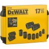Набор головок DeWALT ударных торцевых 1/2" EXTREME IMPACT, 17 шт (DT7506) изображение 7