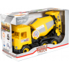 Спецтехніка Tigres Авто "Middle truck" бетонозмішувач (жовтий) в коробці (39493) зображення 2
