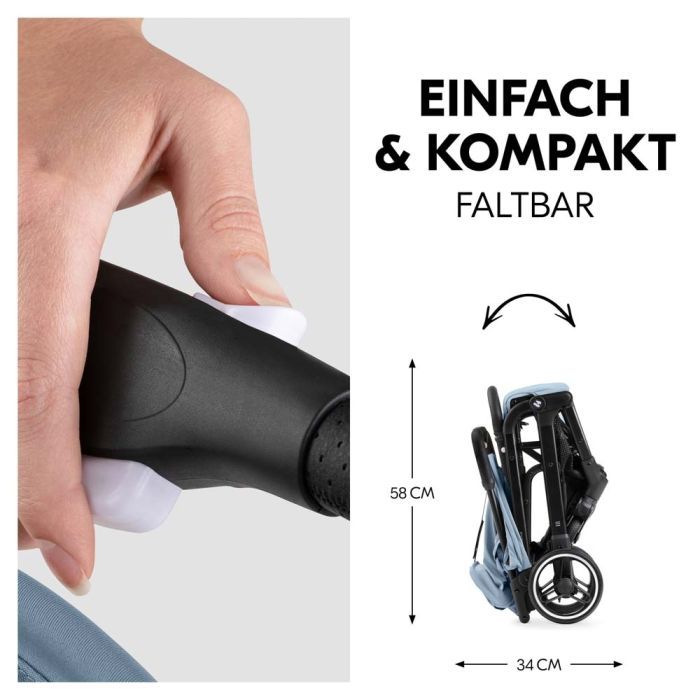 Коляска Hauck Travel N Care Plus Black (16018-3) изображение 8