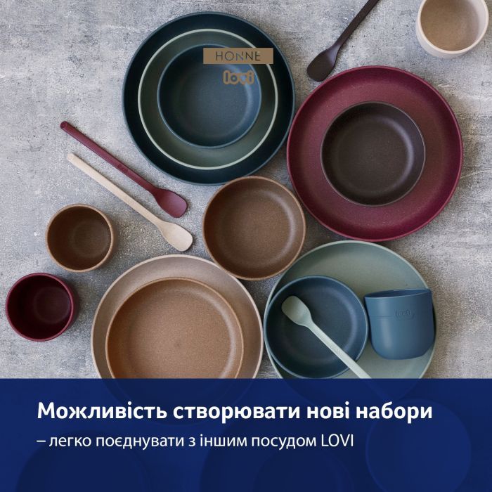 Набір дитячого посуду Lovi Pistachio з кружкою (21/532_gre) зображення 7