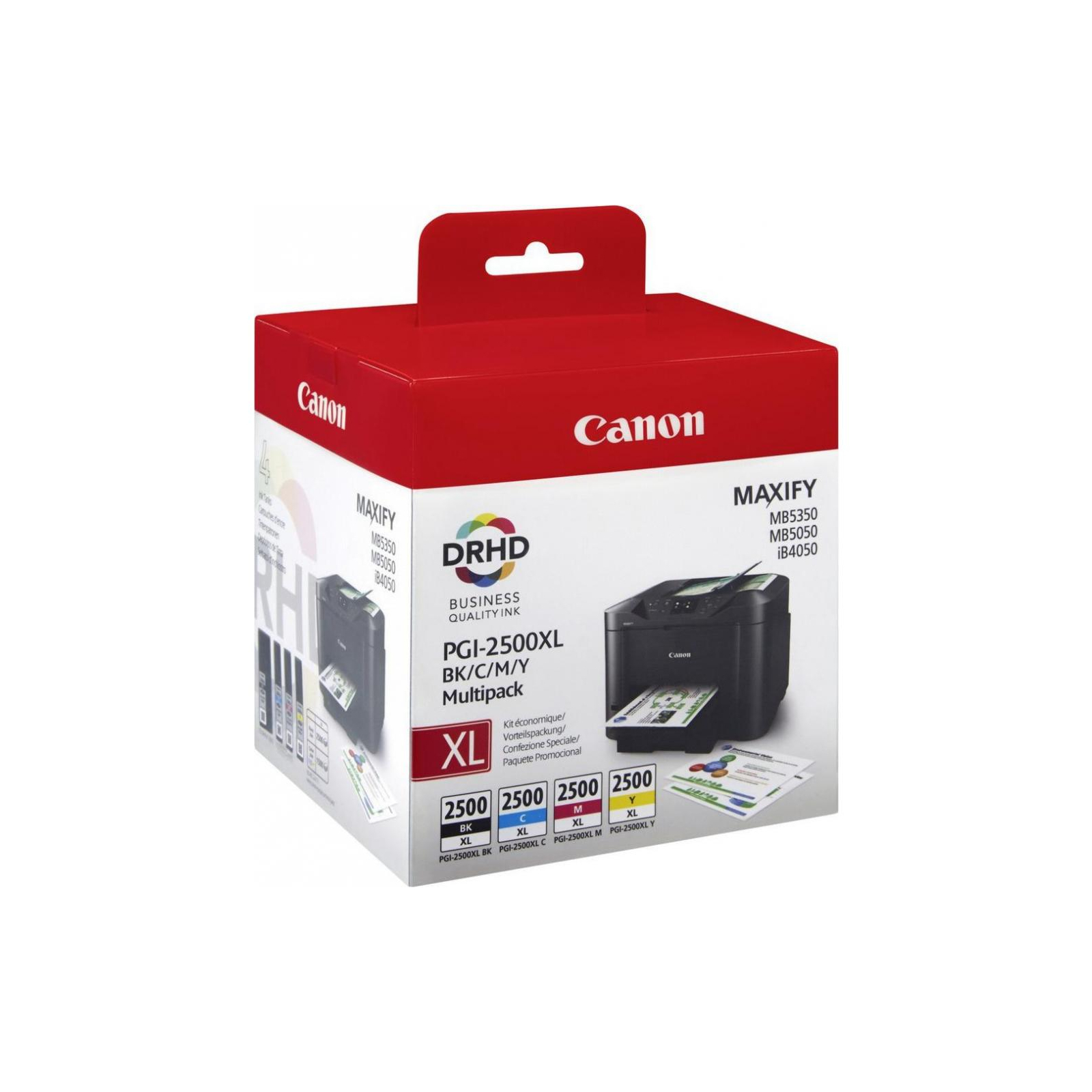 Картридж Canon PGI-2500XL (Bk/C/M/Y) Multipack (9254B004)