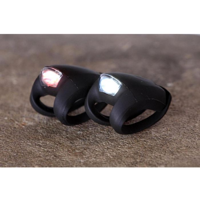 Передняя велофара Knog Frog Strobe Front 8,5 Lumens Black (11920) изображение 3