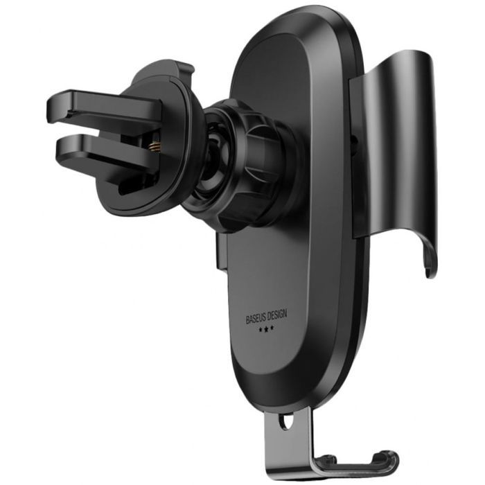 Универсальный автодержатель Baseus Future Gravity Car Mount Black (SUYL-WL01) изображение 3