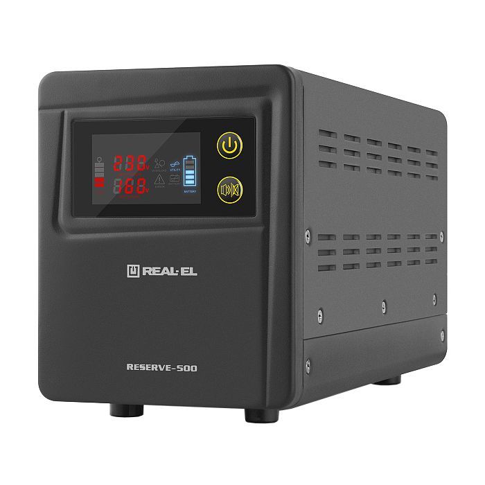 Источник бесперебойного питания REAL-EL RESERVE-500 (EL122100003)