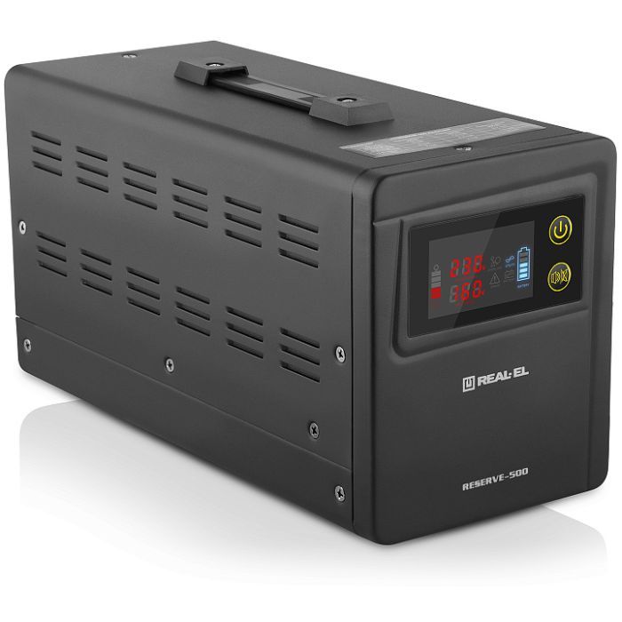 Источник бесперебойного питания REAL-EL RESERVE-500 (EL122100003) изображение 5