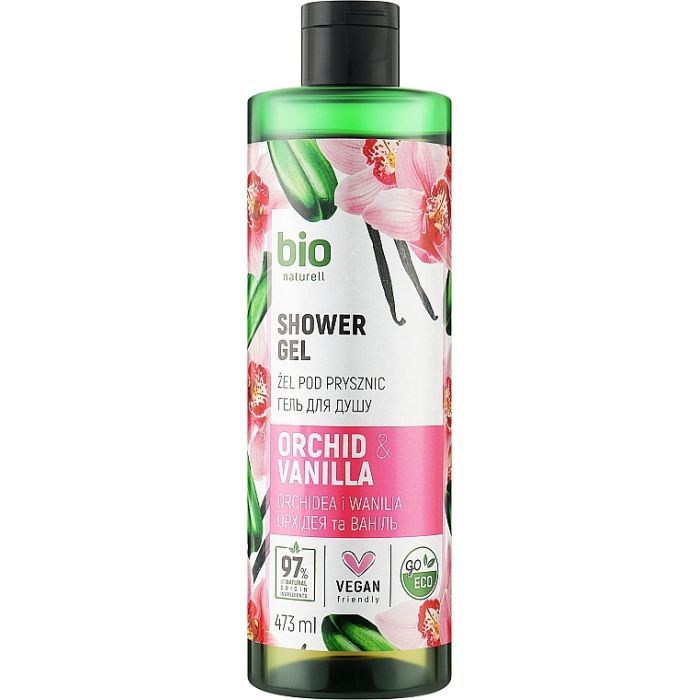 Гель для душа Bio Naturell Orchid & Vanilla 473 мл (4820168434297)