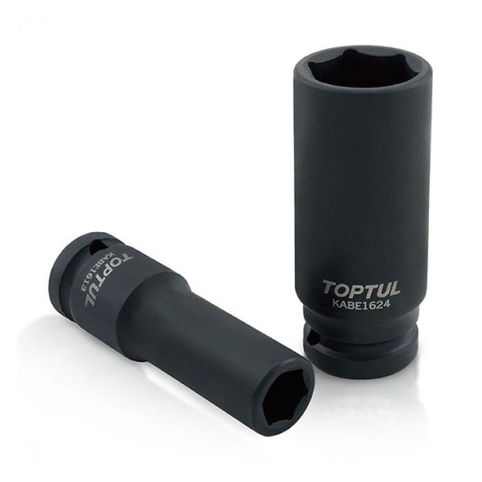 Головка торцевая Toptul 15 мм 1/2" ударная длинная (KABE1615)