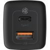 Зарядное устройство Baseus 2xUSB 65W GaN (USB-C+USB-A) black (CCGAN2L-B01) изображение 4