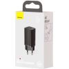 Зарядное устройство Baseus 2xUSB 65W GaN (USB-C+USB-A) black (CCGAN2L-B01) изображение 5