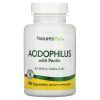 Пробиотики Natures Plus Ацидофильные бактерии с пектином, Acidophilus with Pectin, 90 капс (NAP-04480)
