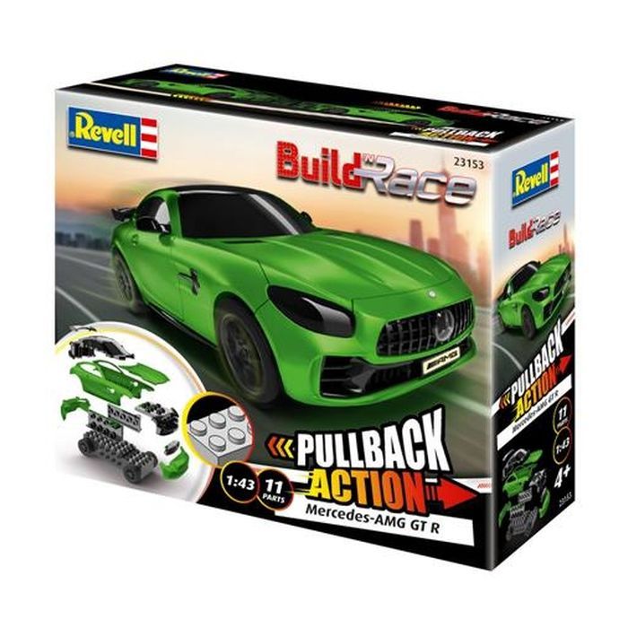 Сборная модель Revell Mercedes-AMG GT R, Green Car уровень 1, 1:43 (RVL-23153)
