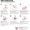 Пленка защитная Armorstandart Xiaomi Mi Band 8 9 pcs. (ARM67091) изображение 4