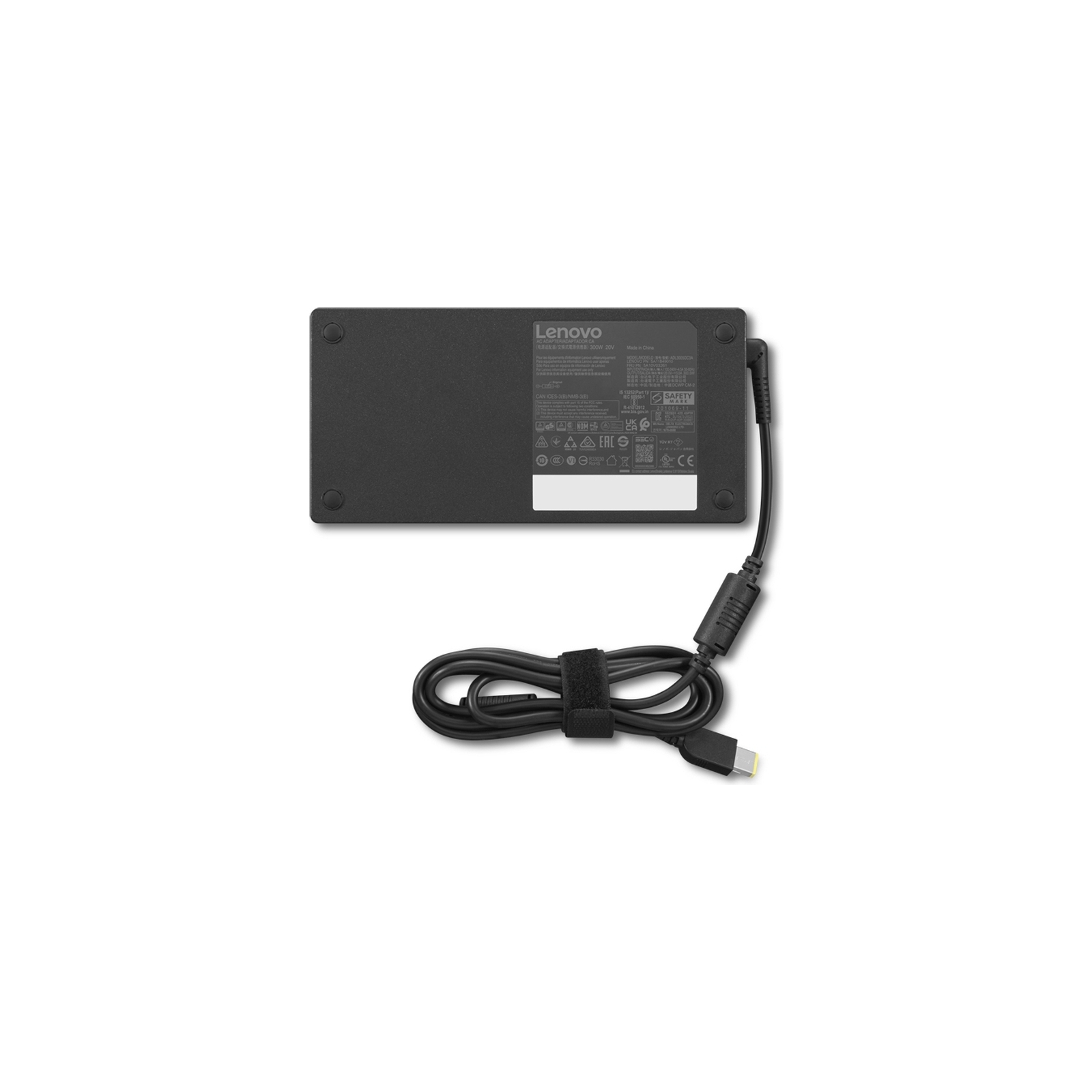 Блок питания к ноутбуку Lenovo 300W ThinkPad AC Adapter, разъем прямоугольный (4X21L18247) изображение 2