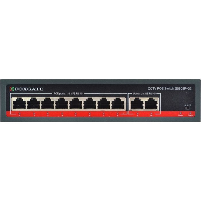 Коммутатор сетевой FoxGate S5808P-G2 изображение 3