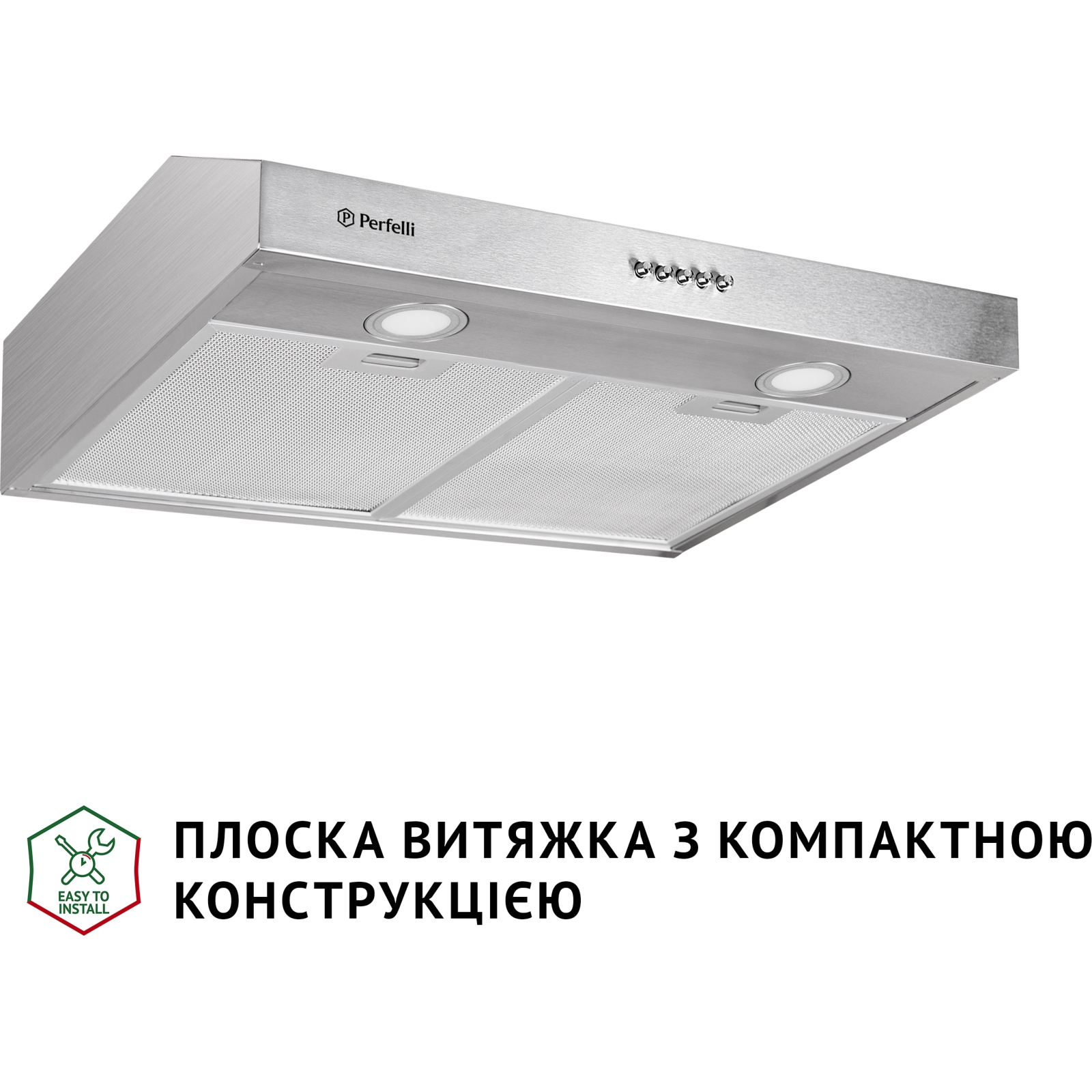 Вытяжка кухонная Perfelli PL 5002 I LED изображение 2