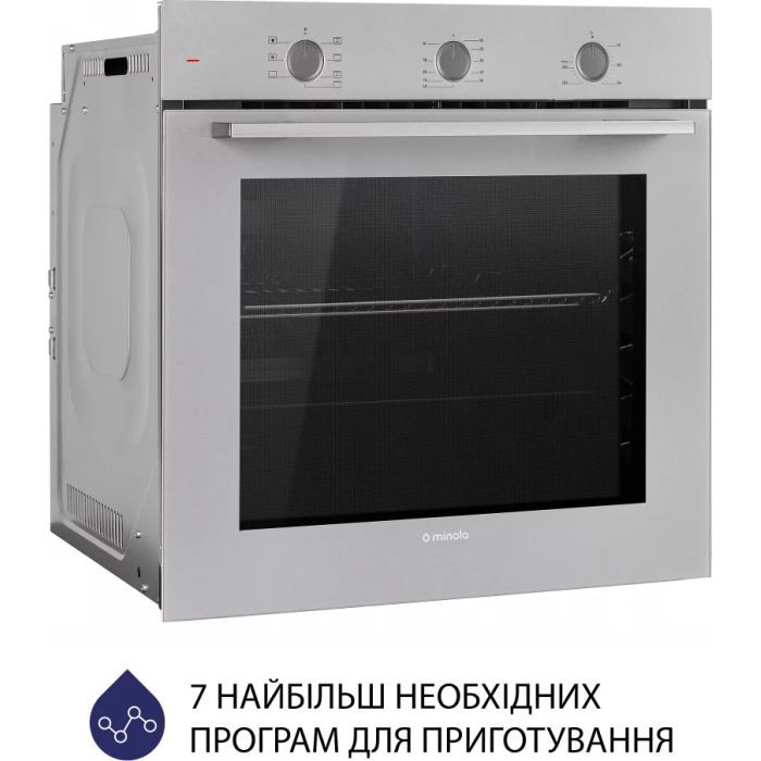 Духовой шкаф Minola EO 674 Dove Gray изображение 3