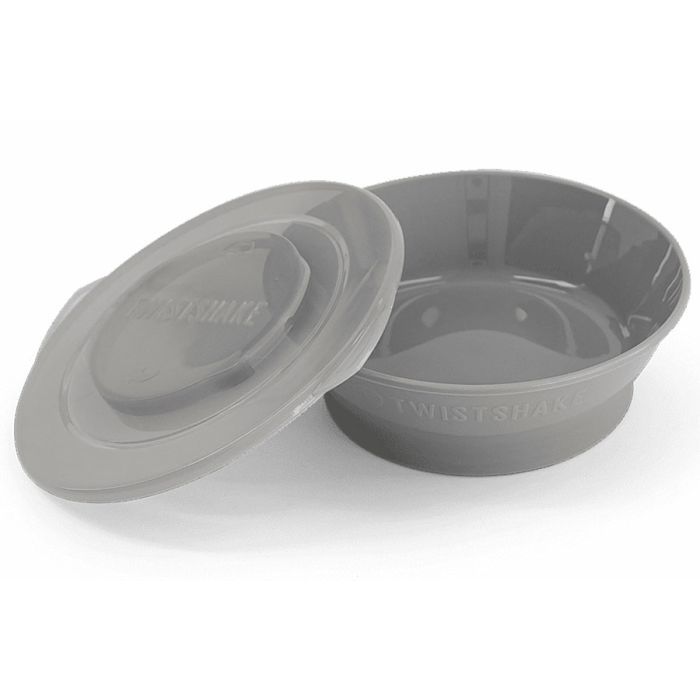 Тарілка дитяча Twistshake Pastel Grey 6+ міс (78154)
